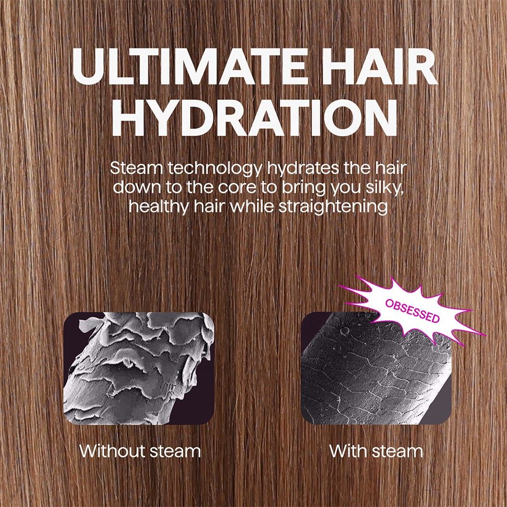 Steamline Pro Steam Straightener Brush
