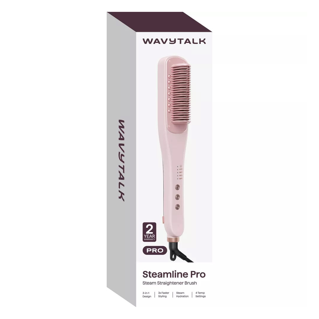 Steamline Pro Steam Straightener Brush